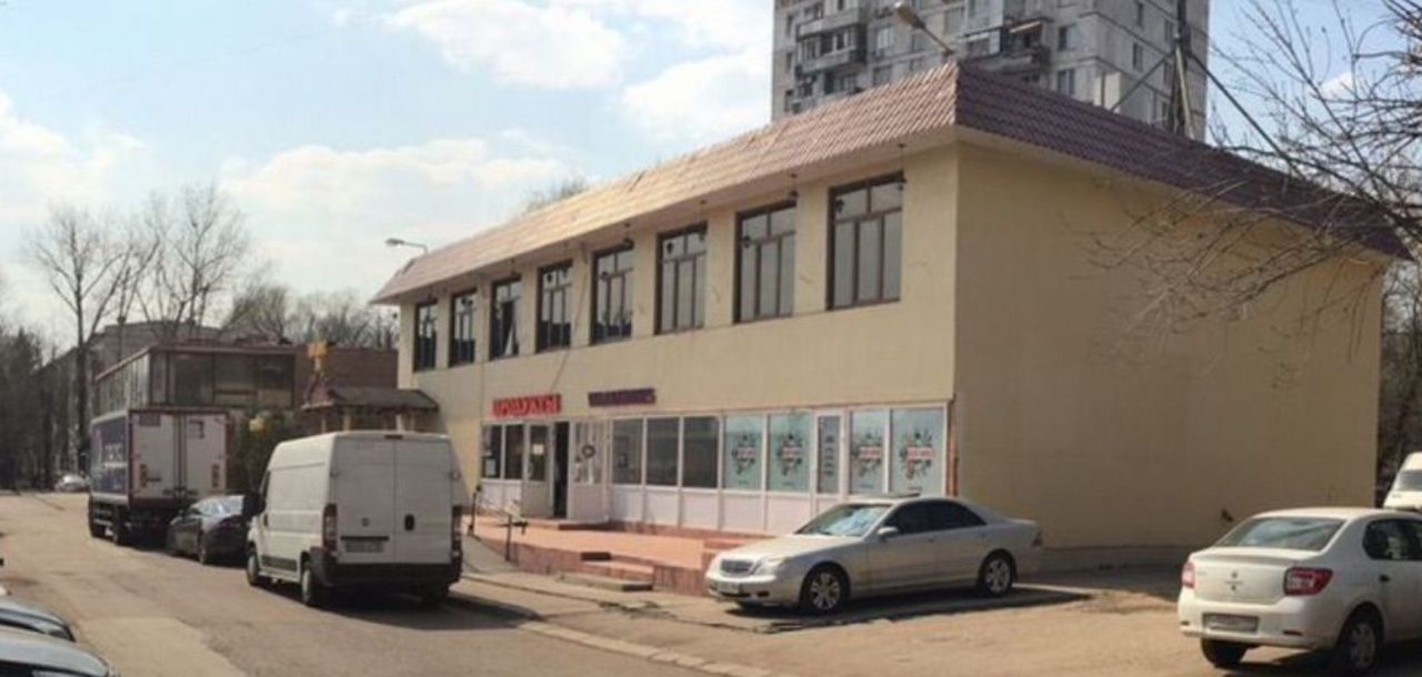 фасад дома, здание по адресу г Москва, ул Каспийская, д 20 к 1